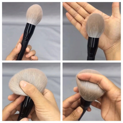 Professional Kabuki Brush - Soft Blush Powder Makeup Brush, Synthetic Hair for Foundation Highlighting & Contouring