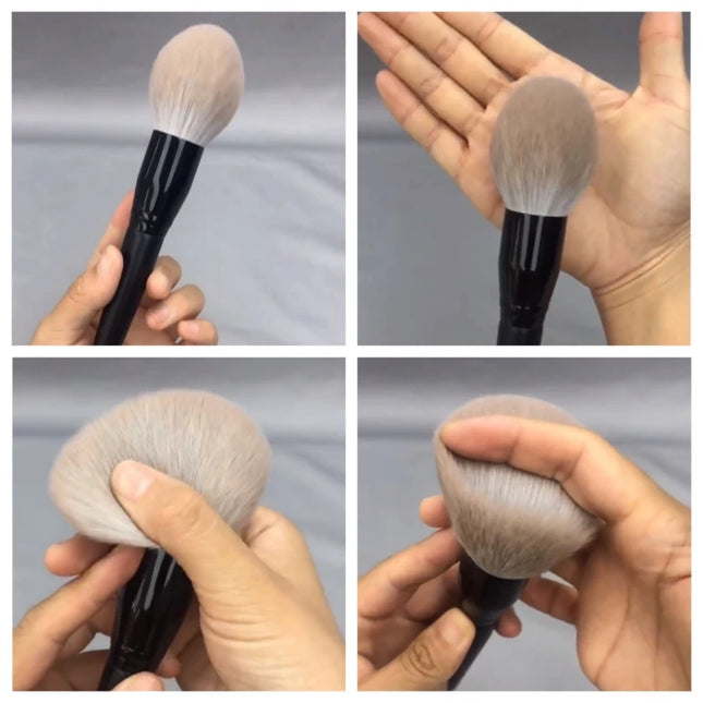 Professional Kabuki Brush - Soft Blush Powder Makeup Brush, Synthetic Hair for Foundation Highlighting & Contouring