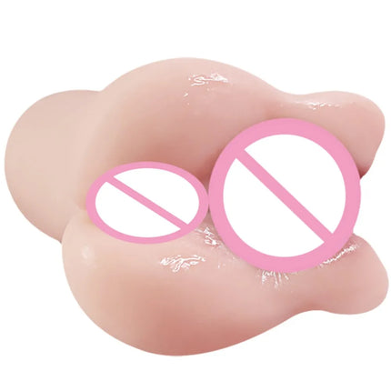 Realistic 3D Silicone Female Torso Sex Doll Half Body Pussy Male Masturbator Adult Toys Plus Size Curvy Masturbation Toy for Me