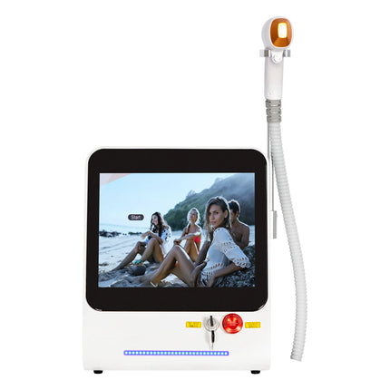 Professional Diode Laser Hair Removal Machine Alexandrite Ice Cooling Platinum Titanium Lazer Depilation Epilator for Women