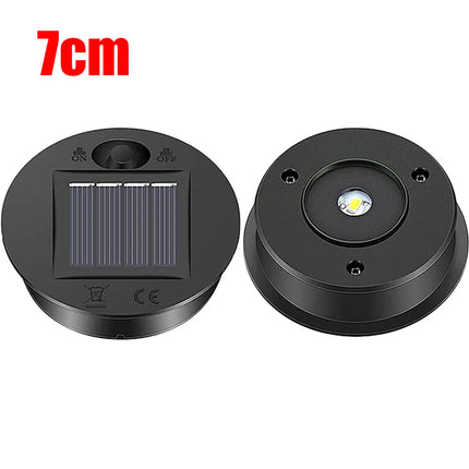 7cm/8CM Solar Light Replacement Top 1.2V Waterproof LED Solar Panel Lantern Lid Light Solar Lantern Top Outdoor Decor Garden