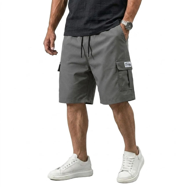Summer Cargo Short Pants Casual Knee Pants Jogging Gym Man Short Multi-Pocket Work Pants Tactical Shorts Men Bermuda Baggy Pants