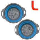 L Blue 2PCS