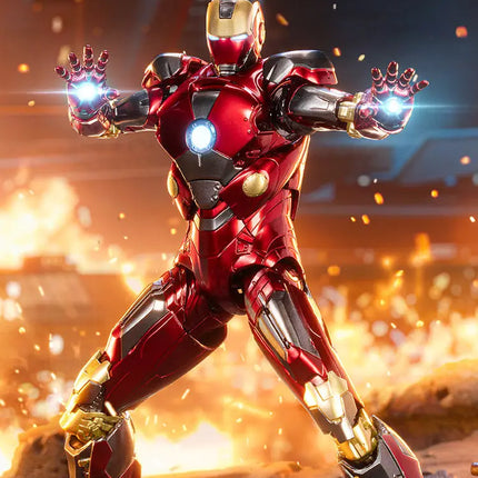 ZD Toys Iron Man MK34 MK32 MK31 MK50 MK19 MK18 MK28 Action Figures Tony Stark Mecha Model Movable Anime Avengers Collection Toys