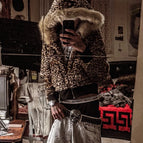 leopard print / XL