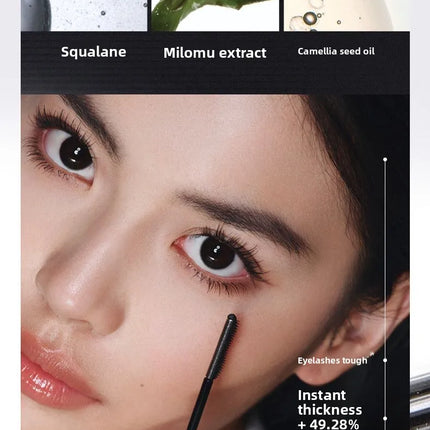 Judydoll Waterproof Lengthening Curling Lash Mascara & PrimerSet in Metal Tube with Fine Comb Brush - Smudge Proof Makeup Beauty