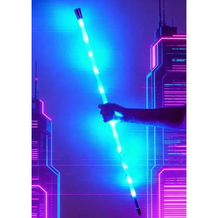 Star-lite Dancing Cane - Folding Deluxe Magic Trick Illusion Prop for Stage & Street Performance Professional Magician Gimmick