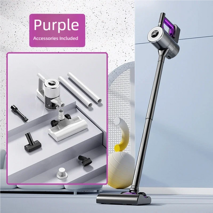 TINSOL 15000PA handheld cordless vacuum cleaner, vacuuming and mopping all-in-one, suitable for both dry and wet use vacuuming