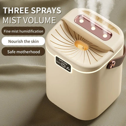 Air humidifier spray machine perfume diffuser evaporative humidifier household office night light humidifier