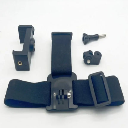 Head-Mounted Smartphone Holder First-Person View Video Outdoor Live Bracket For GoPro 10 9 8 7 6 5 4 DJI Action 2 For IPhone 13