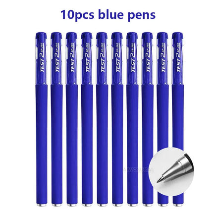 Gel Pens Set 0.5mm Black Blue Red Refill Gel Pen Bullet Tip School & Office Supplies Stationery Kawaii Accessories Stationery