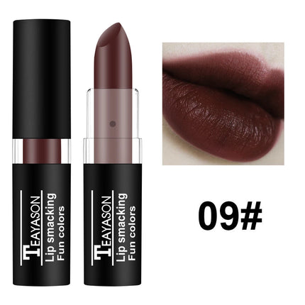 Vampire Cosplay Matte Lipstick Moisturizing Long Lasting Waterproof Non Fade Black White Colorful Lip Gloss
