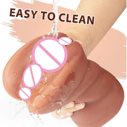 Male Penis Sex Mouth Masturbator Deep Vagina for Man Masturbation Pussy Men's Sexual Sex toy Penetration Anal juguetes sexuales
