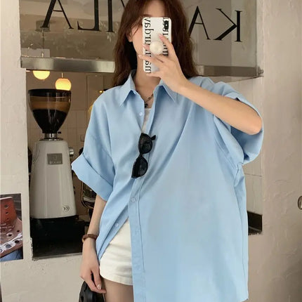 XEJ Elegant and Youthful Women's Blouses Oversize Shirts Women's Summer Clothing Spring 2022 Short-Sleeve Youth Blouses