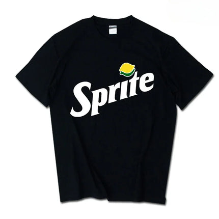 2026 Summer New Trendy Brand INS Pepsi Cola Joint 3DT-shirt Sprite Coca-Cola Men's and Women's Loose  Couple's Short Sleeves