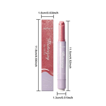 Moisturizing Plumping Lip Gloss Balm Hydrating Volumizing Lip Balm Gloss Long-Lasting Nourishing Smooth Lip Care Product