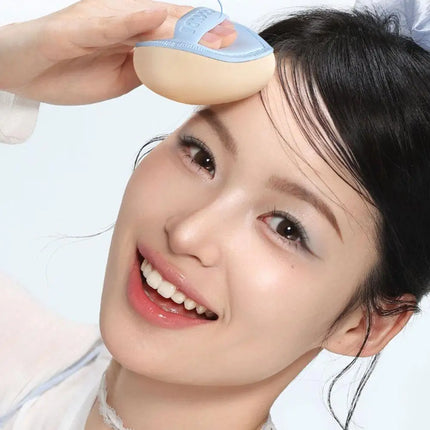 Marshmallow Air Cushion Puff Liquid Powder Foundation Applicator Wet Dry Dual Use Vegan Latex Free Makeup Sponge for Flawless