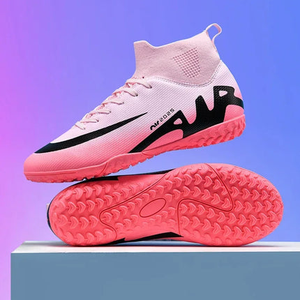 Original Men Football Field Boots Professional Society Cleats Children Soccer Shoes Grass Training Kids Non Slip Football Shoes