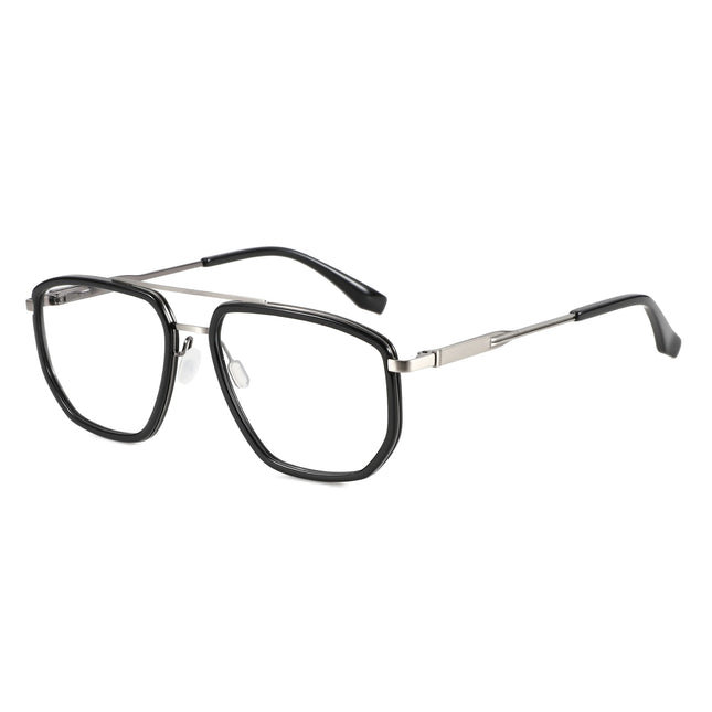 BLUEMOKY High Quality Metal Aviator Prescription Glasses Progressive Eyeglasses Men Myopia Photochromic Optical Eyewear