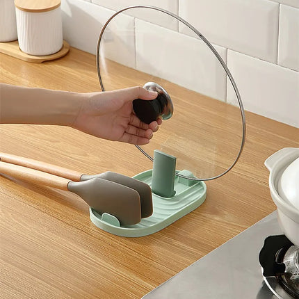 Plastic Spoon Holder Kitchen Cooking Tools Kitchen Spoon Utensil Heat Resistant Storage Shelves Kitchen Accessories