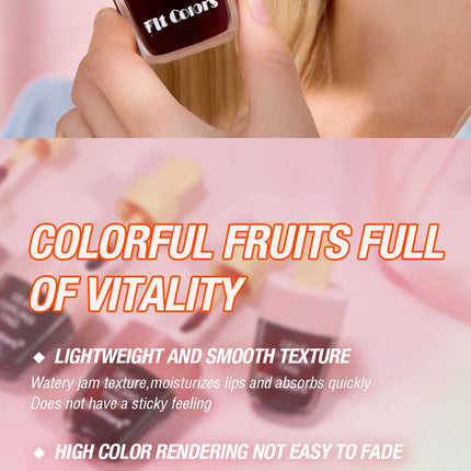 Moist Smooth Ice Cream Dyed Lipstick - Easy To Color Long-lasting Sweatproof No Cup Staining MakeupEssential Ice Cream Liptint
