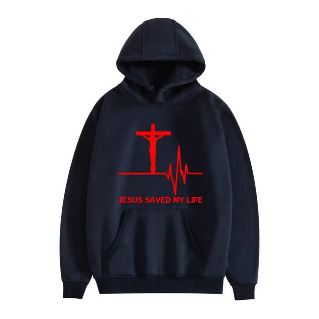 2024 New Spring and Autumn Men's Leisure Outgoing Sports and Fitness Hoodie Printed Leisure Loose Hooded Plush Couple Sweater