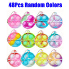 48Pcs Random Round / China Mainland