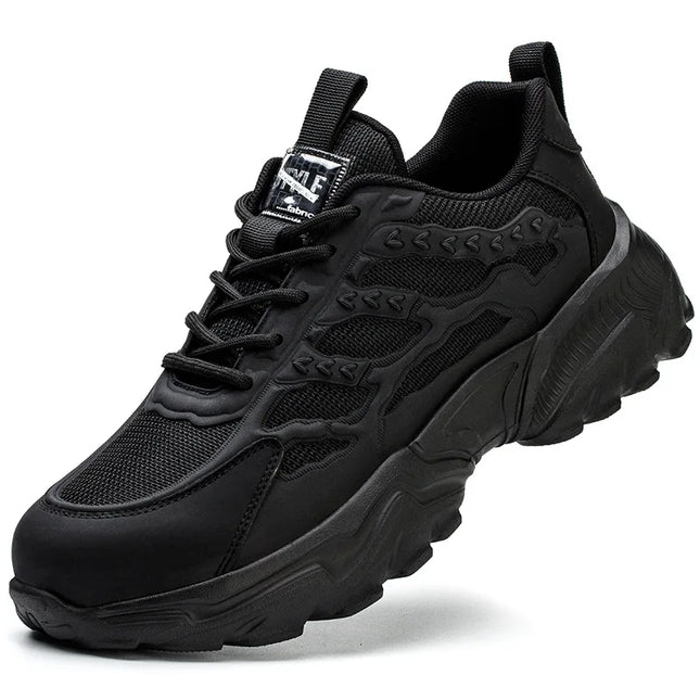 white work shoes lightweight comfortable safety shoes man women work shoes with a steel toe puncture proof safety work sneakers