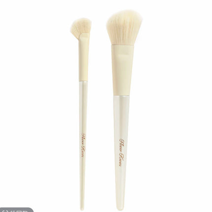 Flower Knows Midsummer Fairytales Makeup Brushes for Eye and Face,Blending Vegan Brush for Foundation Eyeshadow