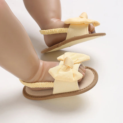 VALEN SINA 0-18M Newborn Girls Summer Shoes Sandals First Walkers Newborn Shoes Casual Soft Sole Sandals Preschool Shoes