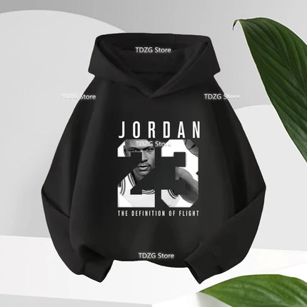 Autumn Brand Pattern Print Fleece Children Hoodie Kid Boys Girl Clothes Sport Fashion Long Sleeve Hooded Sweatshirt Pullover Top