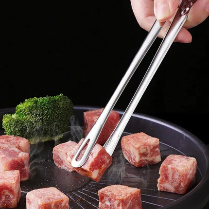 Stainless Steel Kitchen Tongs Barbecue Tongs Clip BBQ Grill Meat Tongs Cooking Tweezers for Food Utensils Home Kitchen Tools