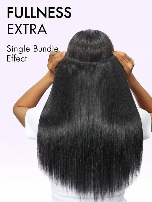 26 28 30 Inch Straight Hair Brazilian Straight Human Hair Weave Bundles Natural Black 1/3/4pcs 100% Human Hair Bundles Remy Hair