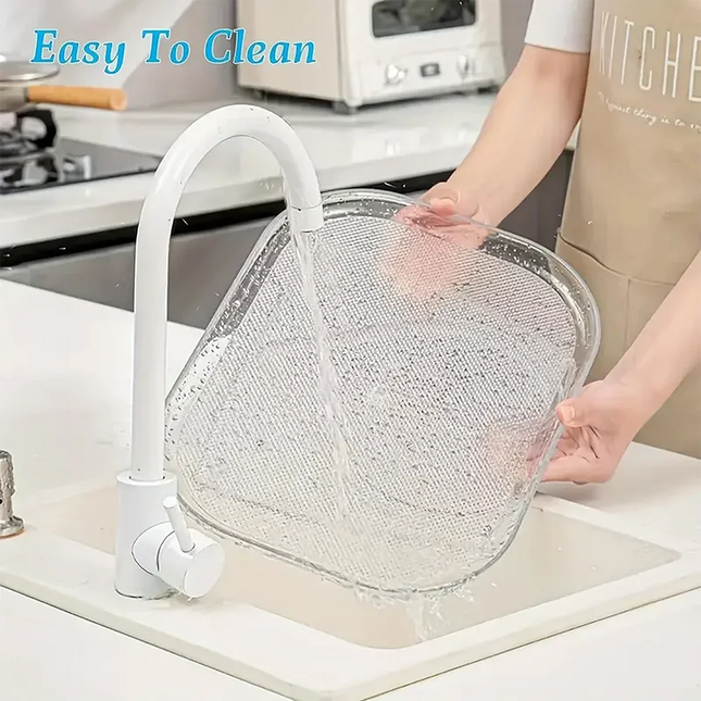 1 Piece Storage Tray 360-Degree Refrigerator Storage Rotating Tray Used for Kitchen Spice Jars and Sundry Storage Turntable