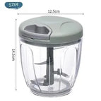 900ml 5 blade green