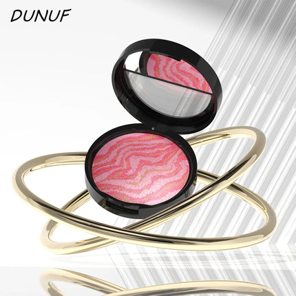 3 Color Blush Palette Waterproof Lightweight Breathable Long Lasting Smooth Baked Powder Blusher Correcting Foundation 60g