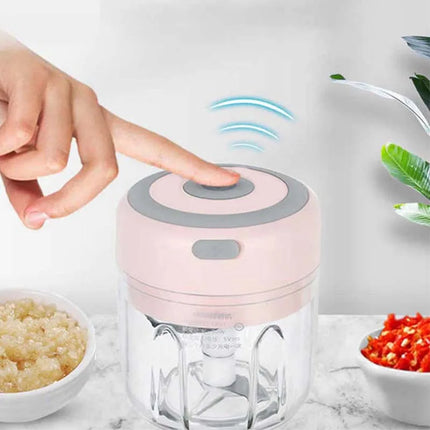 Grinder Household Rechargeable Multifunction Meat Vegetable Garlic And Ginger Crusher Mini Cordless Food Electric Grinder