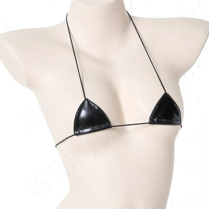 Black Women's Japanese Sexy Underwear Lolita Kawaii  Anime Mini Bikini Adult Role Play Bra Women's  Lingerie Set Best Gift