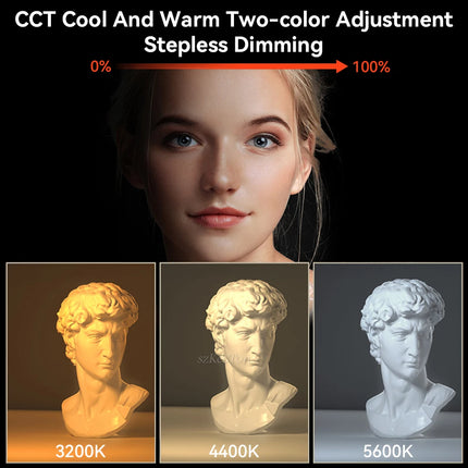 U600 LED Video Light Studio Light Kits Selfie Light Streaming Lights Camera Photographer Lamp For Tiktok YouTube Eyelash Lamp