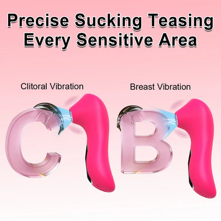 Powerful Clitoris Sucking Vibrator Clitoris Stimulator Blowjob Nipple Stimulator  Sex Toy for Women Masturbator Erotic Product