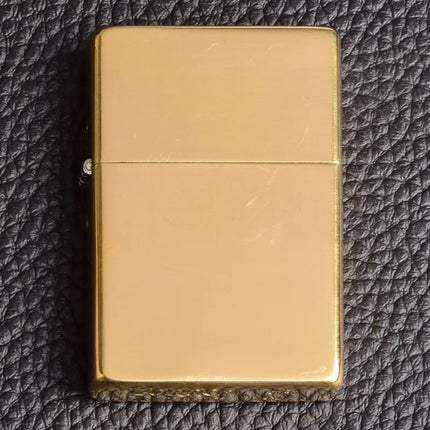 Ultra Thin and Portable Kerosene Lighter Square Head, Personalized Retro Creativity, Old-fashioned Grinding Wheel Windproof