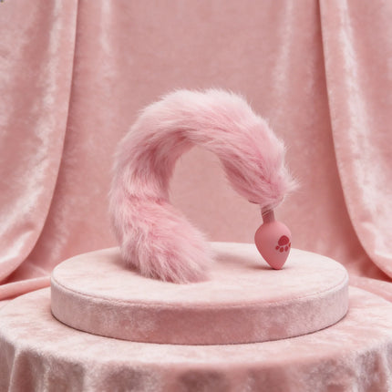4 Sizes Anal Plug Cat Claw Tail Silicone Butt Plug G-Spot Stimulation Masturbator For Women Men Anal Sex Toys Adult Products