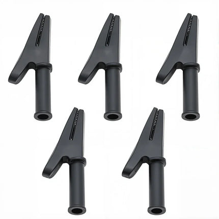 Alligator Crocodile Clip PVC  Insulated Handle Battery Test Clamp  Probe Connector Banana Plug  30A Electric Battery Welding