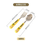 A-Spoon and fork