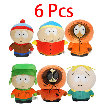 New 20cm SouthPark Plush Toys Cartoon Doll Stan Kyle Kenny Kawaii Cartoon Plush Dolls Baby Boy Girl Gifts for Children