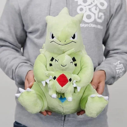 Pokemon Peluches Pikachu Plush Charizard Dragonite Holding Dratini Stuffed Doll Tyranitar Cute version Anime Peluche Toys Gifts