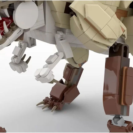 Le Da Gao World Rebirth Surrounding Dinosaurs Tyrannosaurus Rex Building Blocks Model Toy Boy