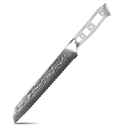 TURWHO DIY Kitchen Knives Blank Blade 67 Layer Damascus Steel VG10 Japanese Chef Santoku Kiritsuke Slicing Utility Knife Parts