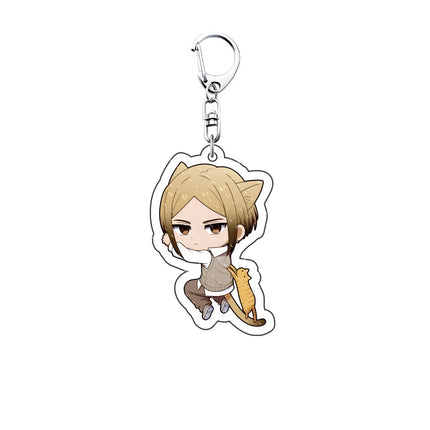 Anime WIND BREAKER 6cm acrylic Keychain key chain big stand brand Sakura-harusugita Keitaro  decoration key ring Gift