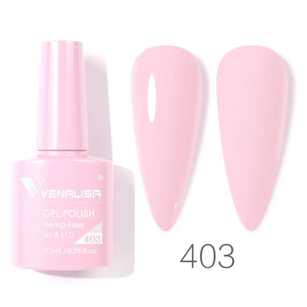 7.5ml Venalisa Nail Gel Polish HEMA FREE TPO FREE Full Coverage Semi Permanent Soak Off UV LED Gel Nail Polish Gel Varnish